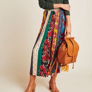 Anthropologie Multicolor Wide Leg Pants
